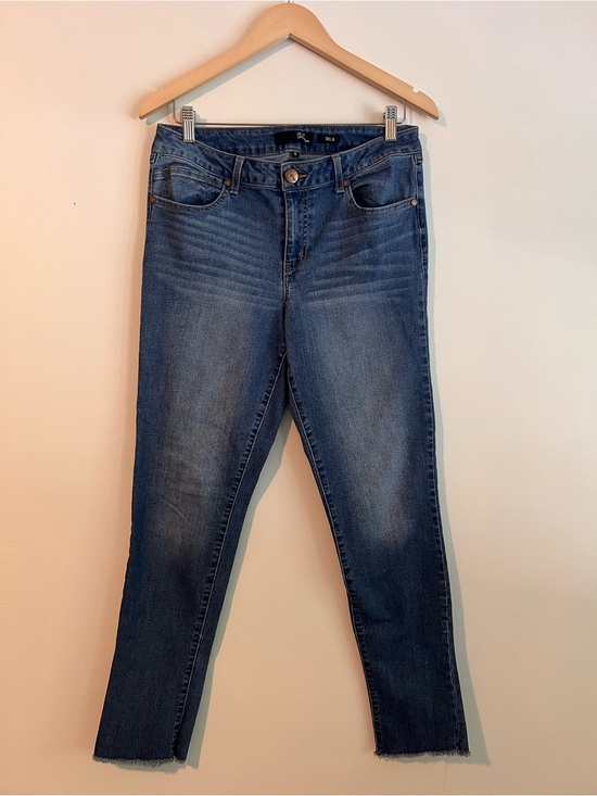 1822 Denim Denim - 1822 Denim Skinny Jeans in Medium Blue Wash